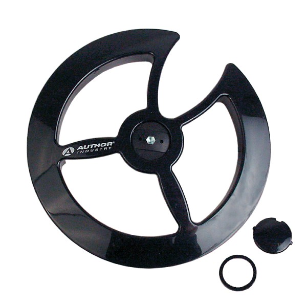 Cubierta de rueda de bicicleta ACO-P03 42-44 Dientes 19 cm de plástico negro