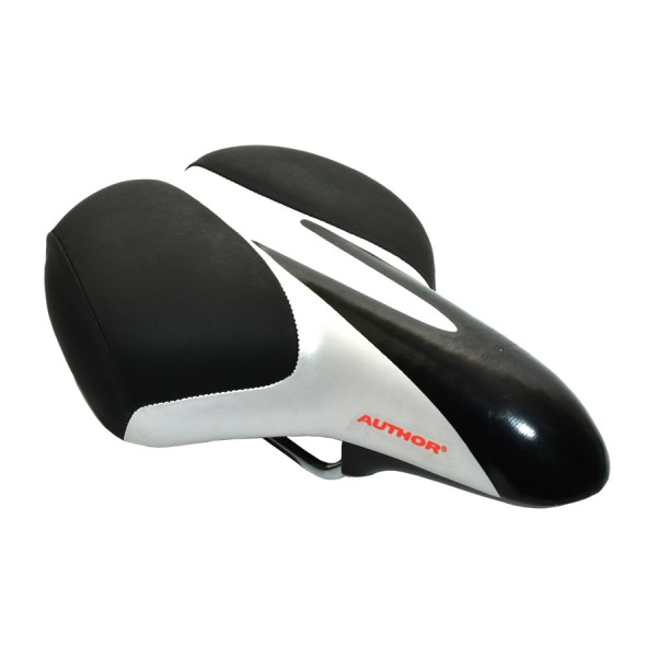 Silla de bicicleta Asd-Ergo Densidad Comfort Sillín Gel TwinBase Negro Silver