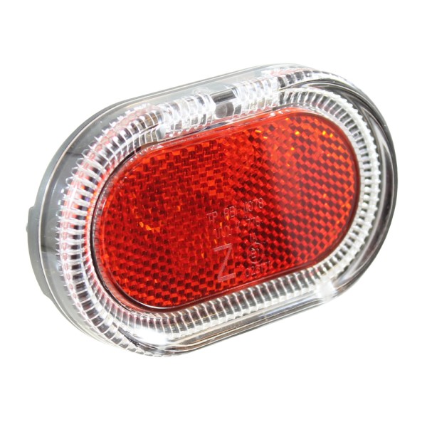 Marmans Bicycle LED Taillight H-Track Dynamo Anglas Mount 80mm STVZO ROJO
