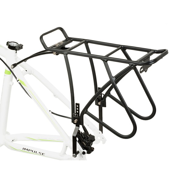 Bicicleta Pannier Rack ACR-50 Aluminio de 26-29 pulgadas a 25 kg para el disco negro
