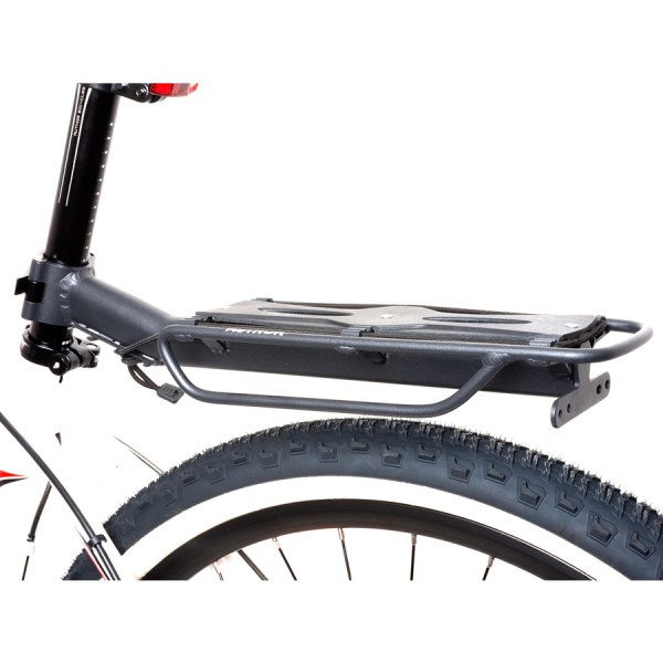 Bicicleta Pannier Rack ACR-160 Aluminio para Sillero de hasta 10kg Negro